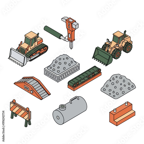 Construction Equipment and Building Materials.