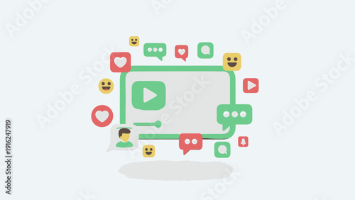 Digital Video Content Creation and Social Media Engagement.