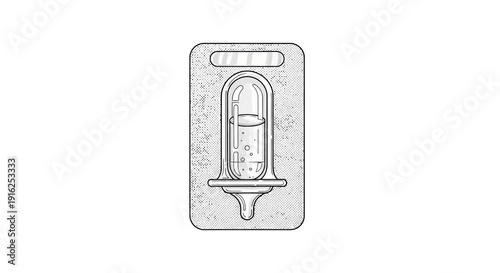 Single Dose Ampoule in Blister Pack, Medical Packaging, Pharmaceutical Product