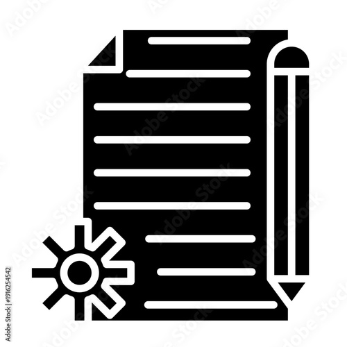 Description Vector Icon