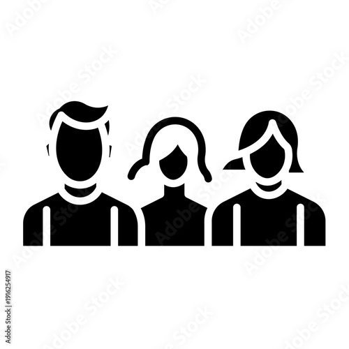 Family Law Vector Icon