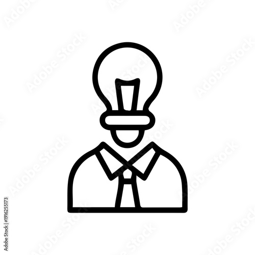Business Idea Person