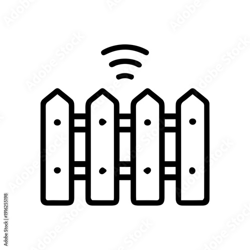 Smart Fence Icon