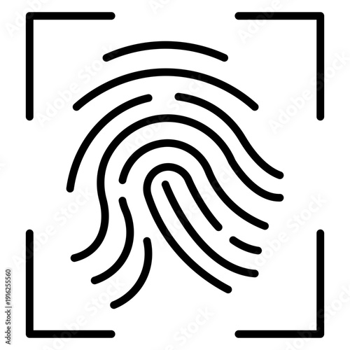 Fingerprints Vector Icon