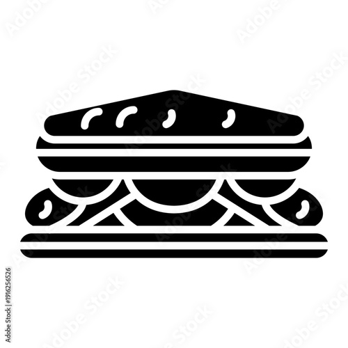 Sandwich Vector Icon