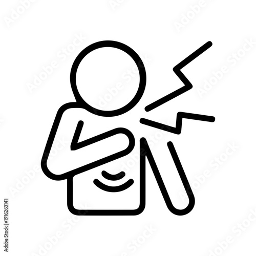 Shoulder Arm Pain Icon