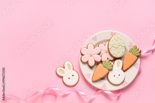 Plate with different tasty ...