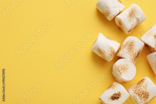 Sweet grilled marshmallows ...