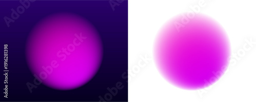 Abstract holographic gradient orb with layered mesh, soft glowing transitions, and luminous pastel highlights. vector