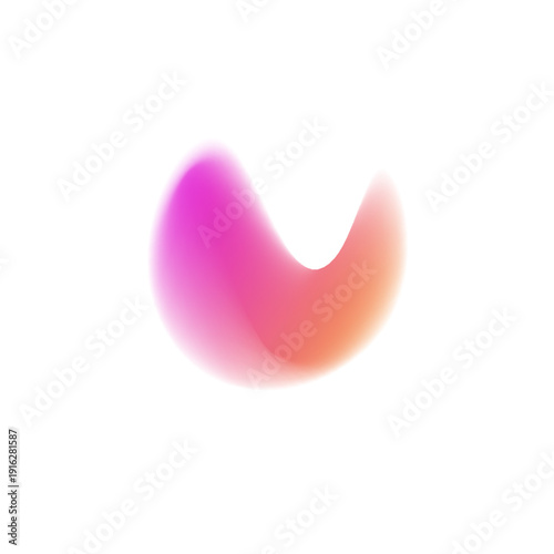 Dynamic glowing gradient sphere with flowing liquid layers, subtle aurora shimmer, and neon highlights. vector
