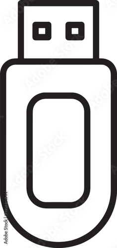 USB flash drive icon