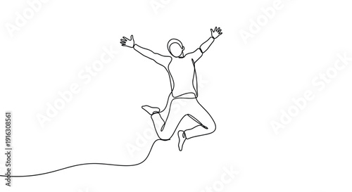 Countryside farmland illustration with farmhouses, trees, and cultivated fields, black and white vector line art design of rural community landscape