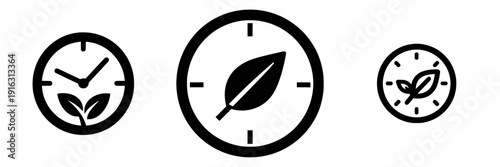 Eco Clock - A Symbol of Time and Growth