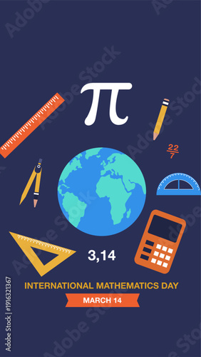 International mathematics day flyer