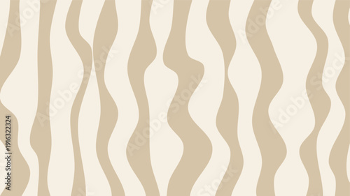 Organic vertical wavy stripes abstract pattern