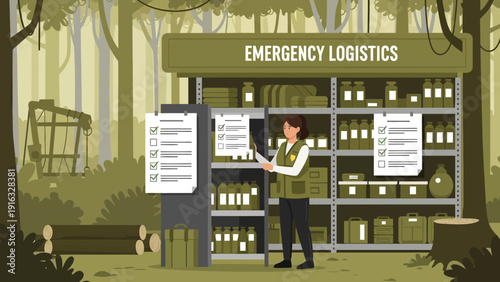 Emergency Logistics Management in a Forest Setting.