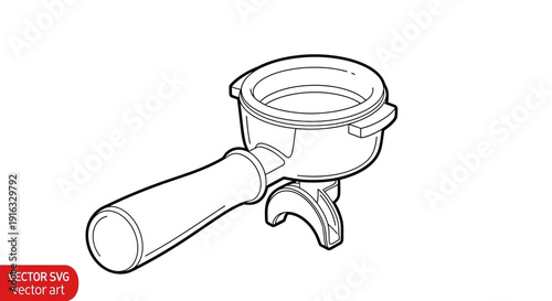 Espresso Machine Portafilter - Professional Coffee Brewing Tool