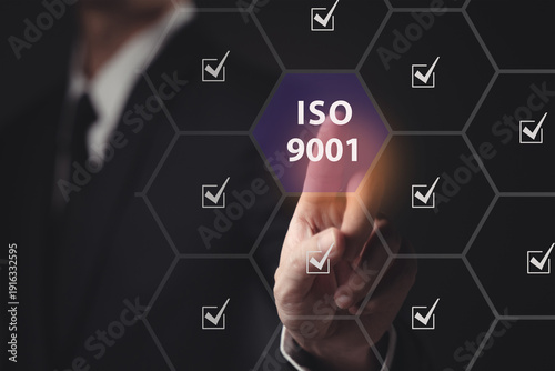 Fotografija ISO 9001 concept