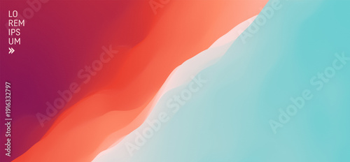 Abstract background with dynamic effect. Creative design poster with vibrant gradients. Mobile screen. Cover design template. Vector illustration for advertising, marketing, presentation, web, etc.