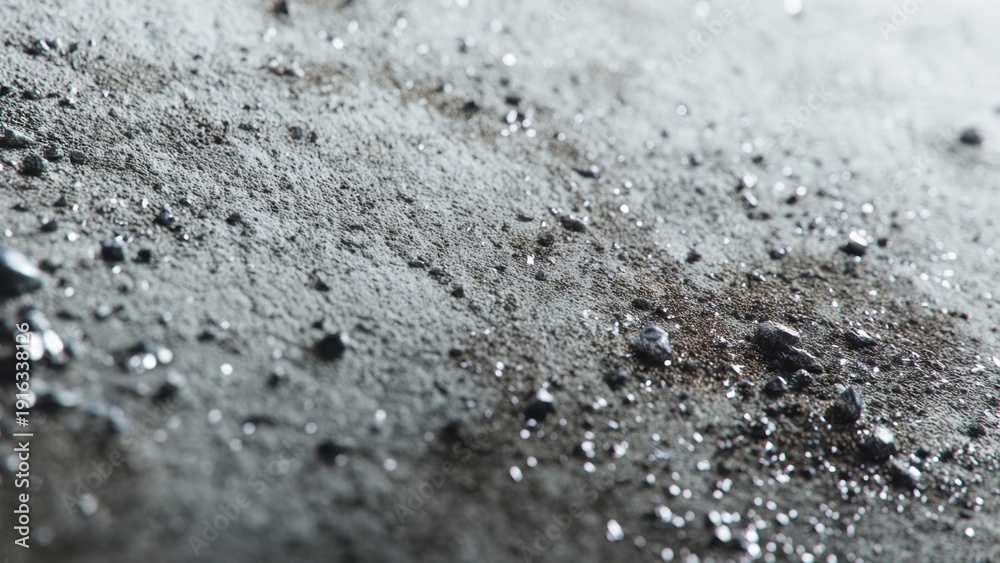 Obraz premium Closeup of a Concrete Surface with Debris