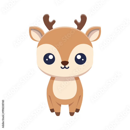 Cute Deer design  Illustration Standing