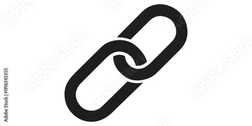 A 3d silver metal paper clip isolated on a white background, symbolizing a strong steel link and secure connection similar to a professional business icon or climbing carabiner hook