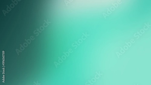 Fluid teal and green gradient background with smooth color transitions, creating a sense of gentle motion in an abstract digital environment.