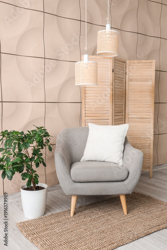 Interior of room with comfo...