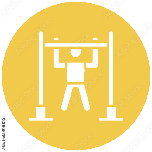 Chin Ups Icon