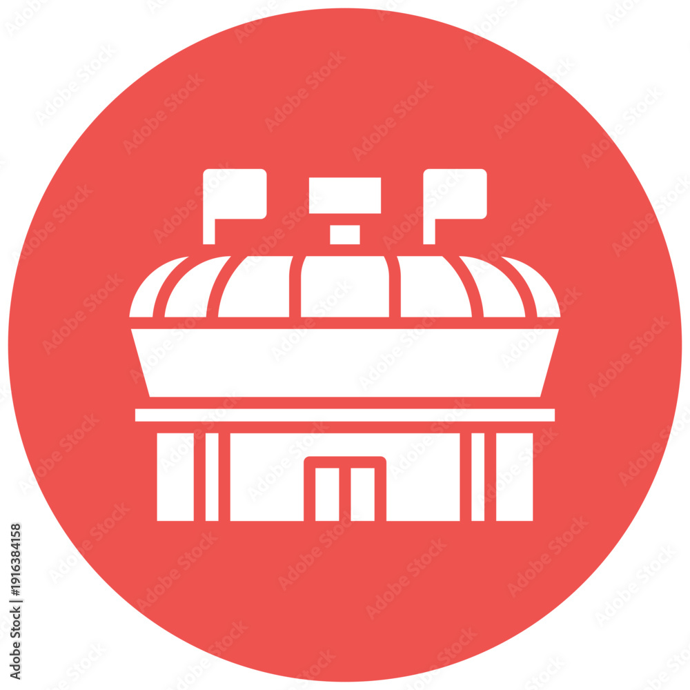 Obraz premium Stadium Icon