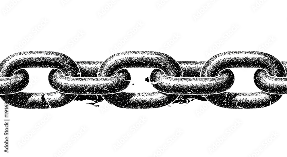 Fototapeta premium chain links, metal, grunge, industrial, strength, connection