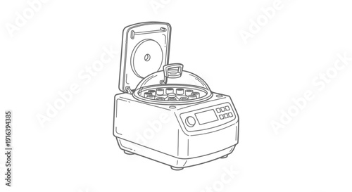 Laboratory Centrifuge Machine, Scientific Equipment, Medical Device, Research Tool, Medical Lab Equipment