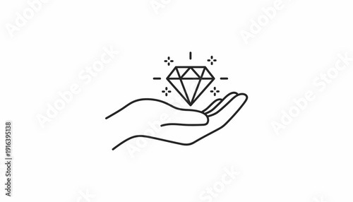 Hand Holding Diamond, Sparkle, Luxury, Value, Gemstone, Precious, Brilliance, Shine