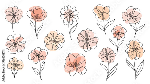 Desktop computer monitor showing a video meeting with multiple participants on a desk with a clock, calendar, and plant.