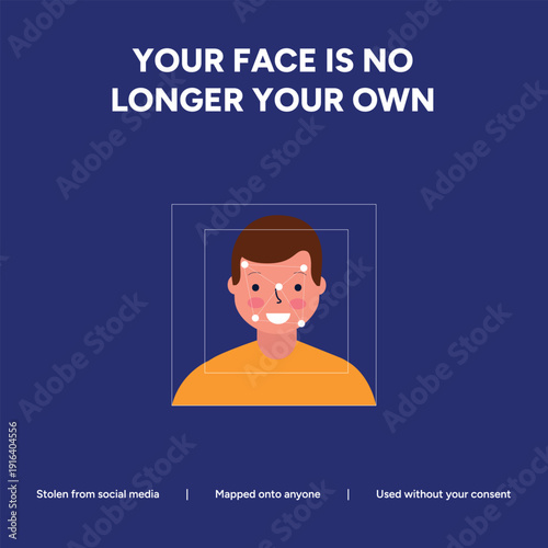 Your face is no longer your own, with stolen social media images mapped onto anyone without consent.