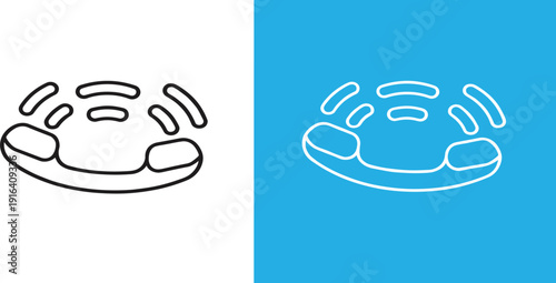 Life Buoy Icon with Lifesaver Ring and Emergency Rescue Symbol for Safety, Marine Protection, Lifeguard Service and Water Support Design