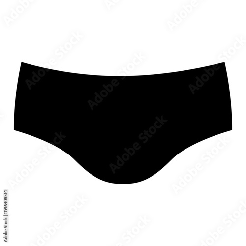 Underpants icon vector. Underwear  Illustration sign. Drawers symbol. pants logo.