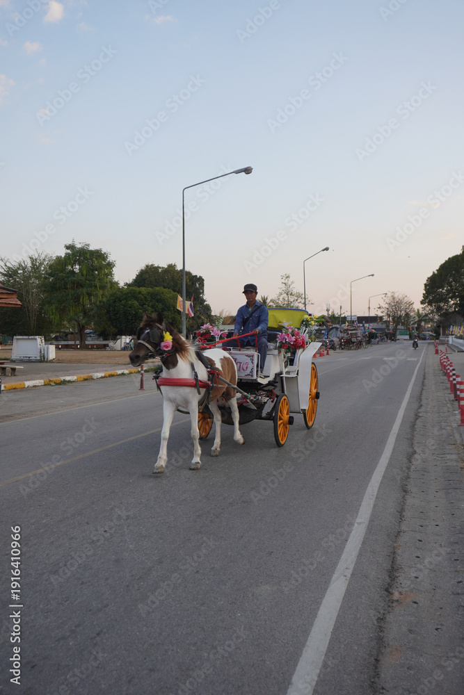 Naklejka premium Wat Phrathat Lampang Luang Thailand