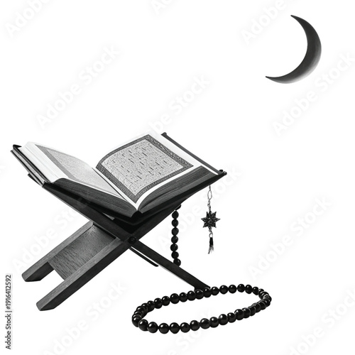The Holy Quran and Prayer Beads