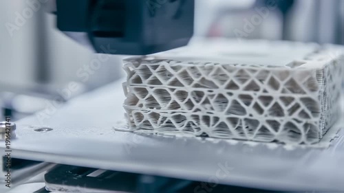 3D Printing Innovation - Creating Complex Structures with Precision.