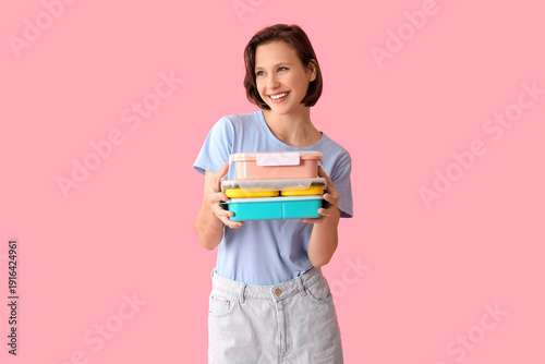 Beautiful young happy woman...