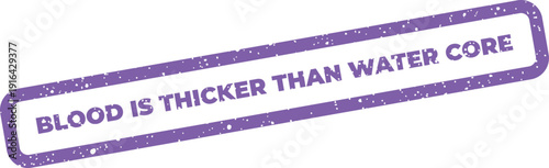 Grunge style rubber stamp illustrating a proverb regarding essential core values and fundamental principles