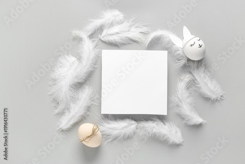 Feathers, decorated Easter ...