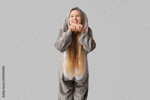 Beautiful young happy woman...