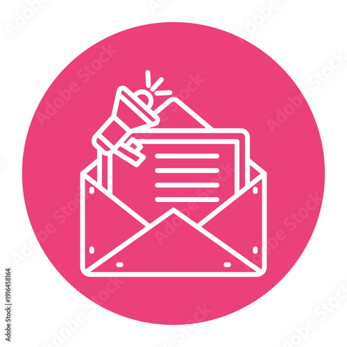 Email Direct Marketing Icon