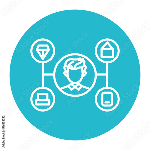 Omnichannel Merchandising Icon