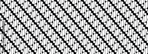 batik parang style illustration for background design