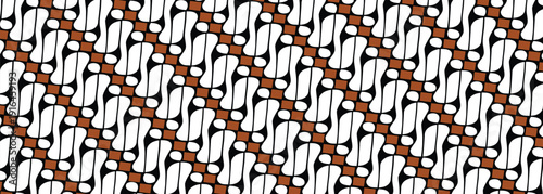 batik parang design illustration for background wallpaper