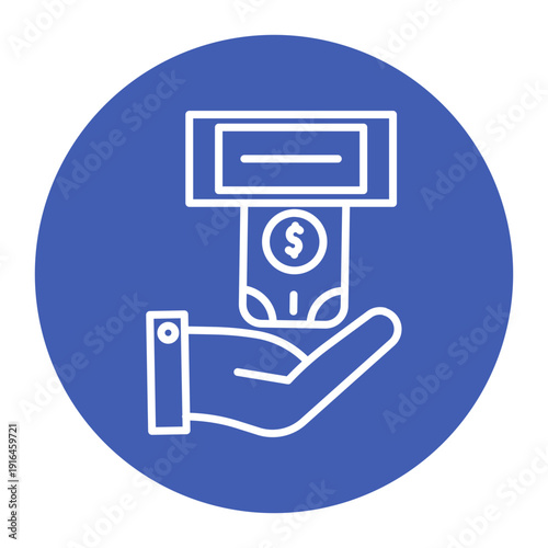 Cash Withdrawal Icon