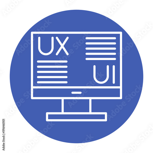 Ui Ux Designer Icon